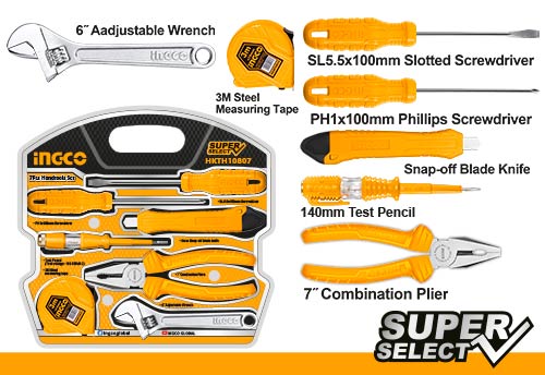 HKTH10807 7PCS HANDTOOLS SET-(PROMO)